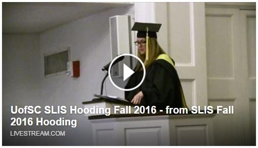 2016 Hooding Ceremony