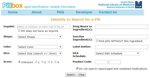 pillbox website screenshot