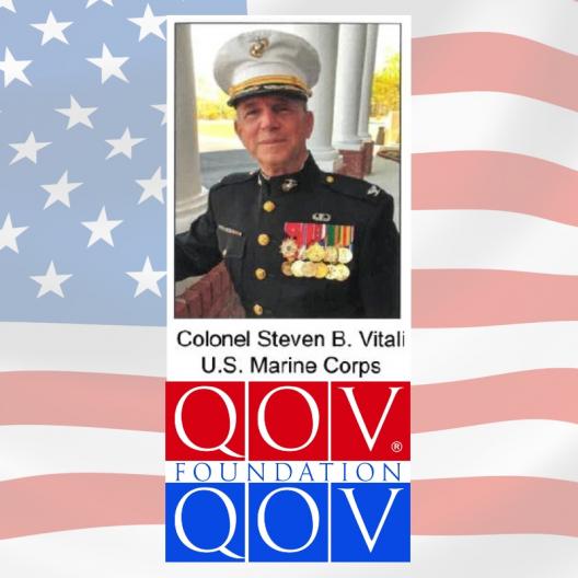Steven Vitali Quilts of Valor recipient