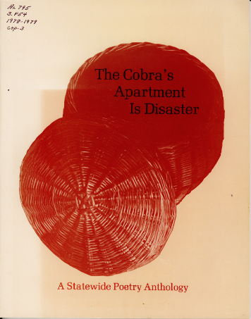 Cover of The Cobra’s Apartment Is Disaster: A Statewide Poetry Anthology, 1978-79