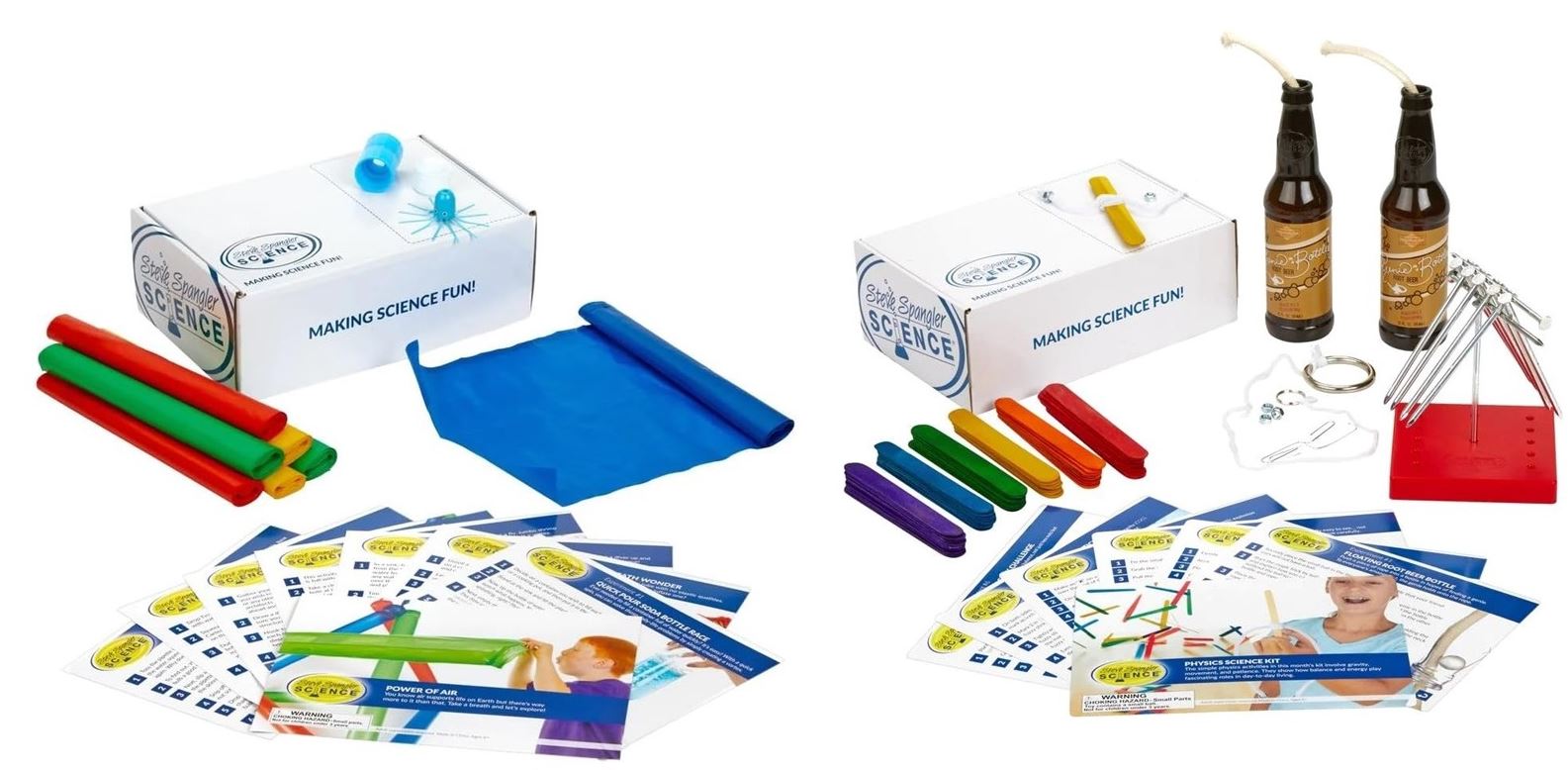 STEM Camp items on a white background.