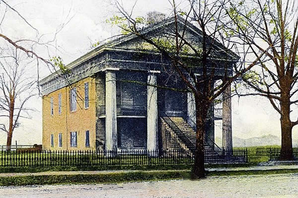 Robert Mills designed courthouse, Camden, SC.