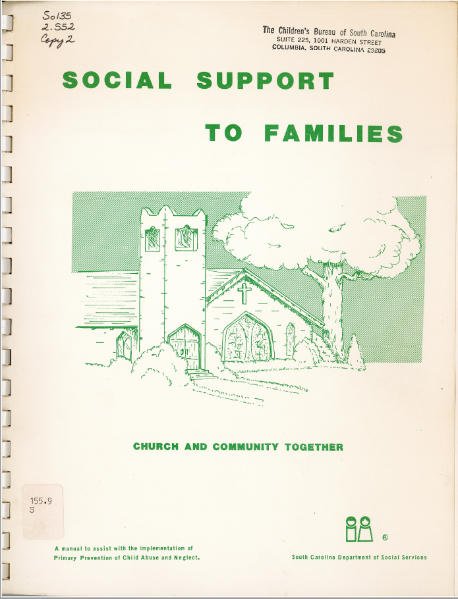 Cover of Social Support to Families: Church and Community Together