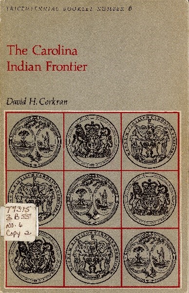 Cover of The Carolina Indian Frontier