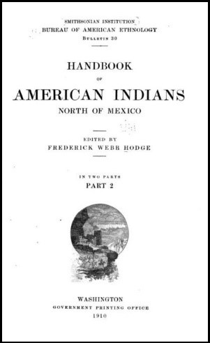 Cover of Handbook of American Indians North of Mexico: Part 2