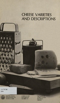 Cover of Cheese Varieties and Descriptions.
