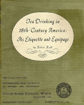 Cover of Tea Drinking in 18th-Century America: Its Etiquette and Equipage.