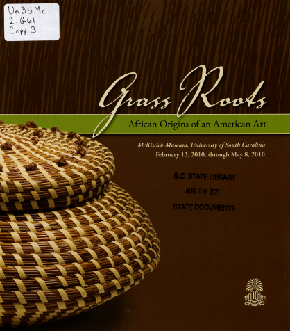 Cover of Grass Roots: African Origins of an American Art.