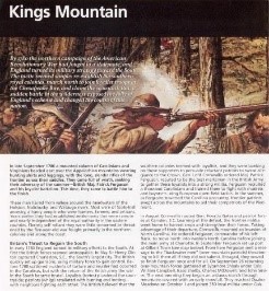 Image of Kings Mountain Official Map and Guide.