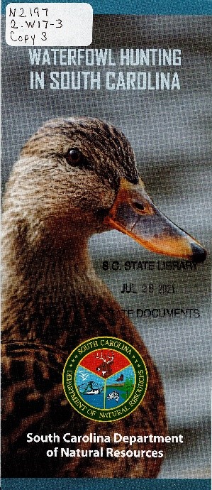 Cover of Waterfowl Hunting in South Carolina.