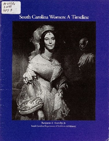 Cover of South Carolina Women: A Timeline.