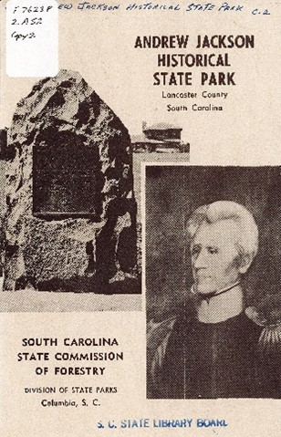 Cover of Andrew Jackson Historical State Park, Lancaster County, South Carolina.