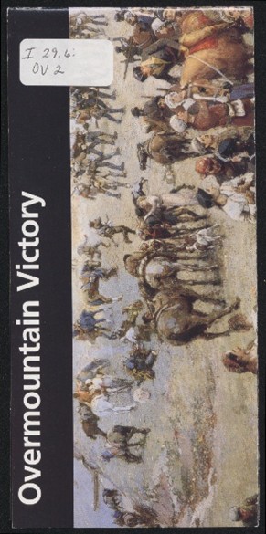 Cover of Overmountain Victory National Historic Trail brochure.