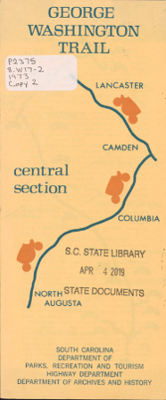Cover of George Washington Trail Central Section.