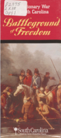 Cover of Revolutionary War in South Carolina: Battleground of Freedom.