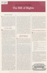 Image of document The Charters of Freedom: The Bill of Rights.