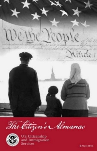 Cover of The Citizen's Almanac: Fundamental Documents, Symbols, and Anthems of the United States.