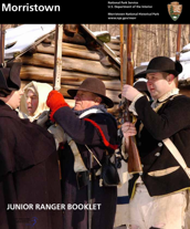 Cover of Morristown National Historical Park Junior Ranger booklet.