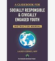 Cover of A guidebook for socially responsible and civically engaged youth.