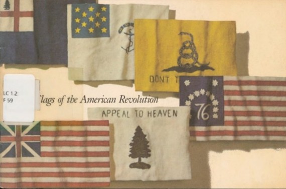 Cover of Twelve flags of the American Revolution.