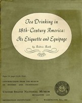Cover of Tea Drinking in 18th-Century America: Its Etiquette and Equipage.