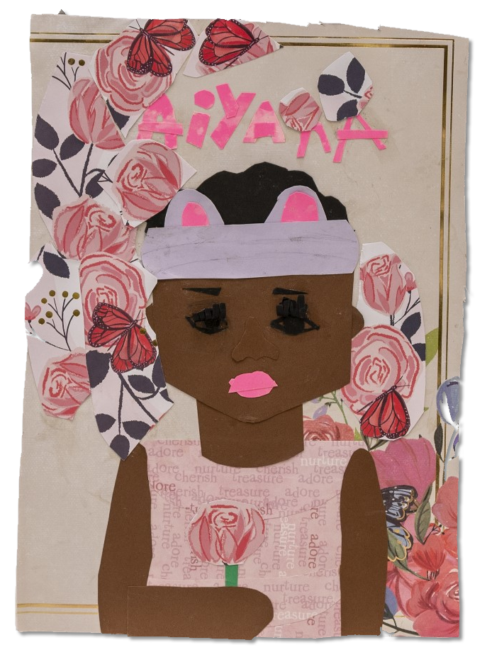 Self Portrait by Aiyana M.