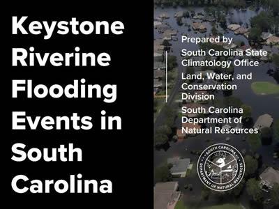 Keystone Riverine Flooding Events in South Carolina document cover.