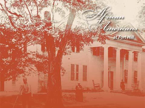Cover of the brochure African Americans at Fort Mill