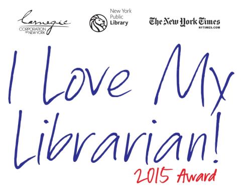love my librarian award logo