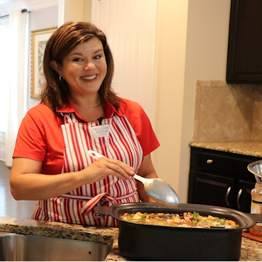 Ellen Dunn Stirring Pot of Soup