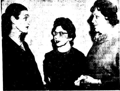 Photo of Josephine Crouch, Susie McKeown, and Retha Mark