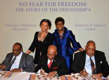 Friendship 9 book signing photo