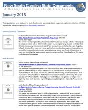 cover of january 2015 new state documents