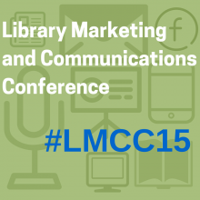 library marketing and communications conference logo