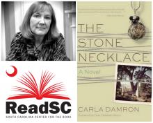 carla damron with book cover