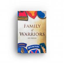 book cover for family of warriors by ed devos