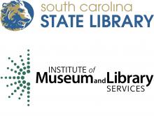 Logos for South Carolina State Library and Institute of Museum and Library Services