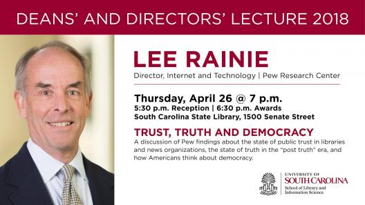 Deans' and Directors' Lecture 2018