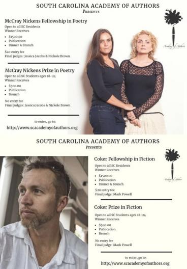 SCAA writing contests