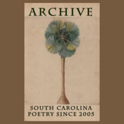 Archive: South Carolina Poetry since 2005 cover