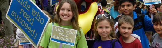 Children Participating in Read In